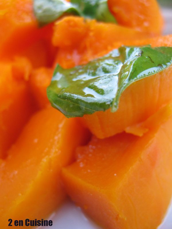 Salade citronnée de Potimarron 2