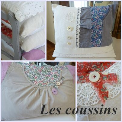 montage coussins