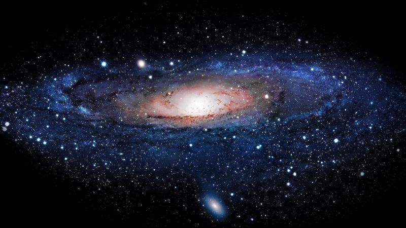 la galaxie Andromède trou noir central
