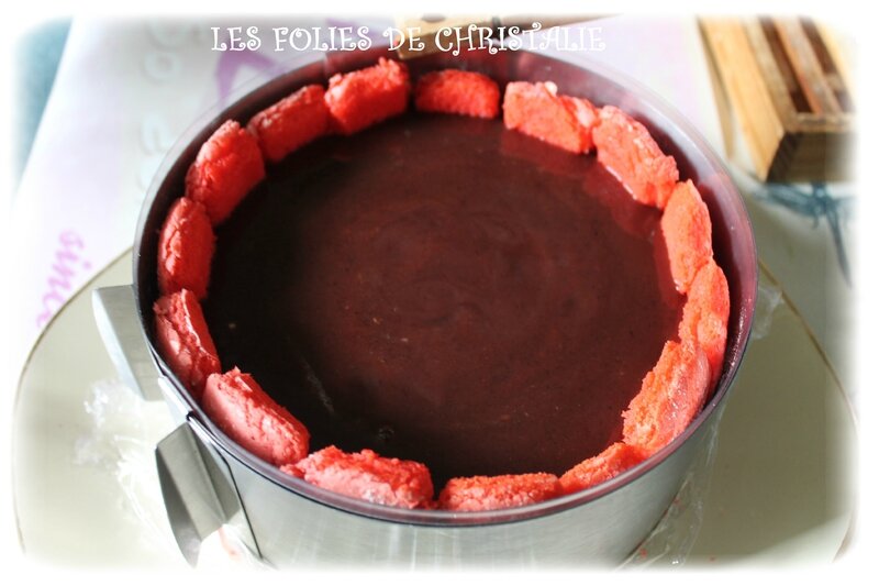Bavarois litchis 11