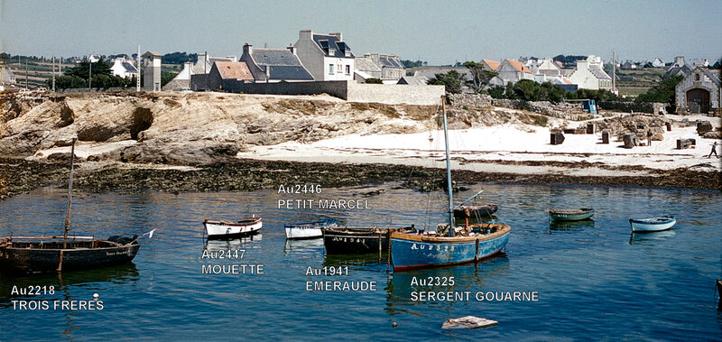 Ch39 - Les bateaux du Loch Primelin en 1959