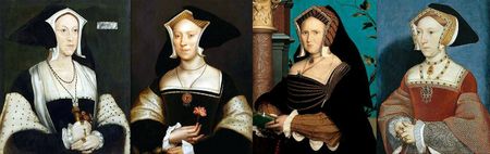 Dames anglaises de la cour des Tudor