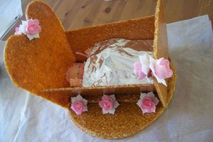 **Pièce Montée En Nougatine Et Macarons Pour Baptême** recettes **Pièce Montée En Nougatine Et Macarons Pour Baptême**