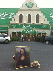 La Joconde et Cra chez Léon