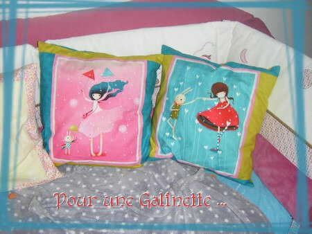 coussins Galinette
