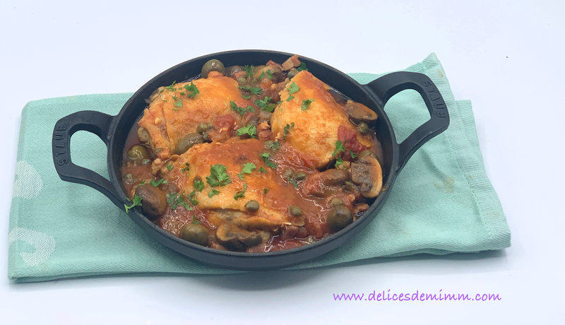 Poulet cacciatore ou poulet chasseur 2