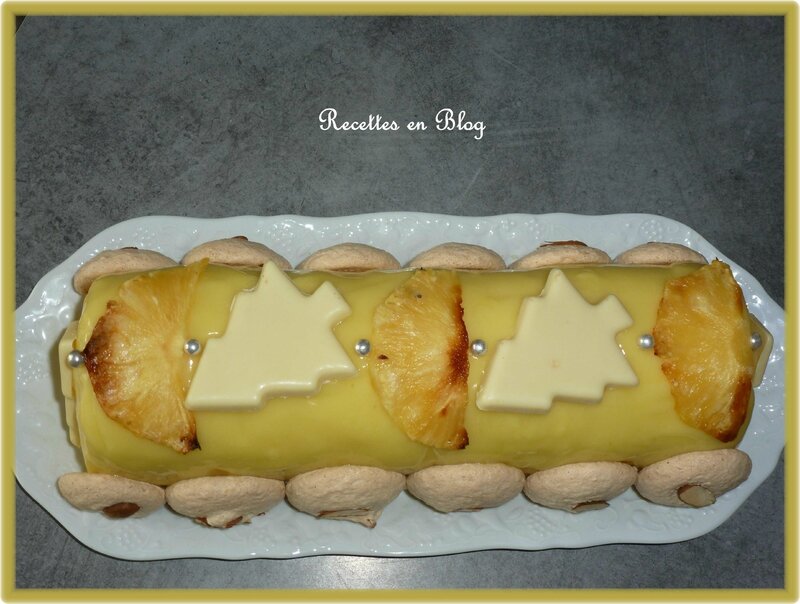 bûche ananas coco3