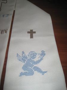 écharpe de baptême 3