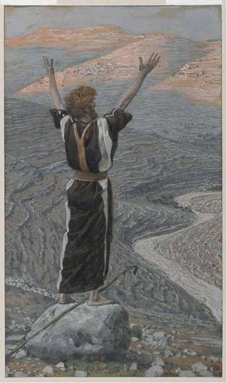 Jean-Baptiste, voix qui crie au désert, James Tissot, XIXe