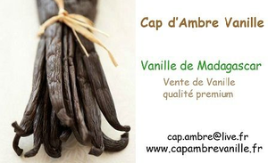 Cap d'ambre vanille