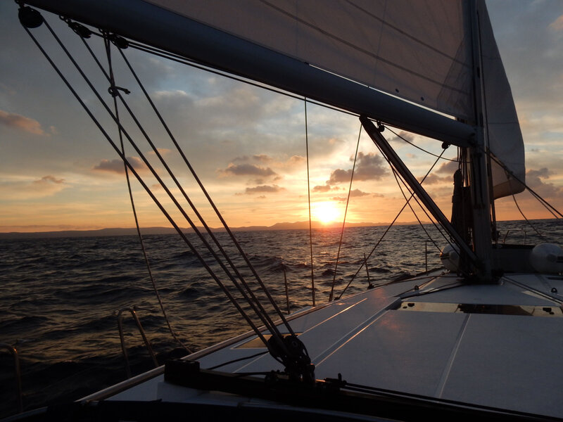 Lever du soleil sur Dugi Otok, jeudi 29 octobre 2020