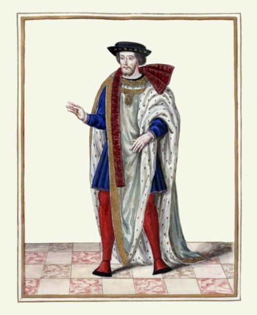 Henri II, Roy de France, en habit de l'Ordre de Saint-Michel
