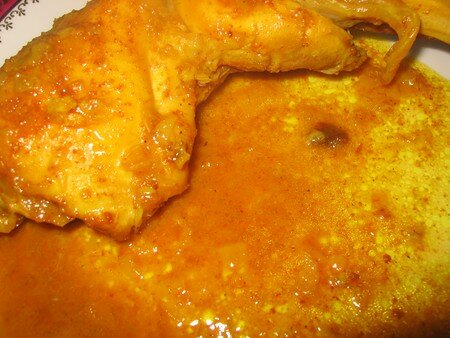 recettes plats Curry de poulet au citron