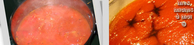 Soupe de poivrons & tomates