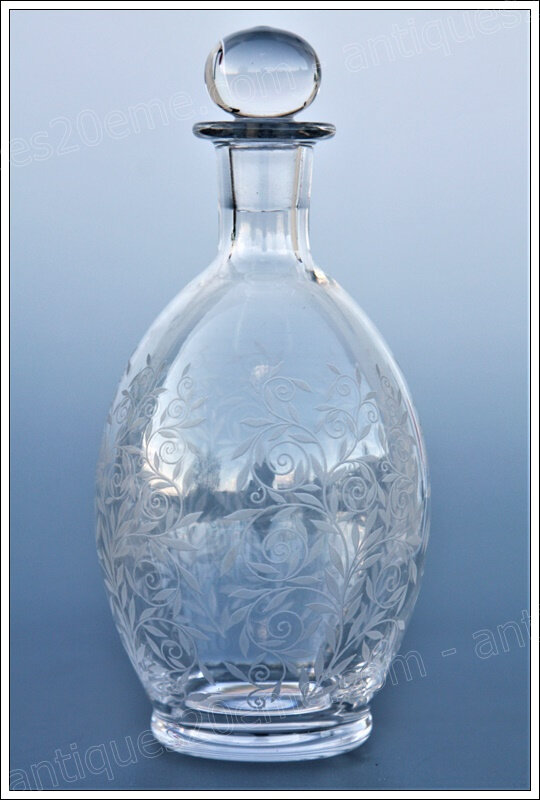 Service à liqueur cristal Baccarat Riviera carafe et verres