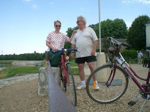 Combleux à vélo