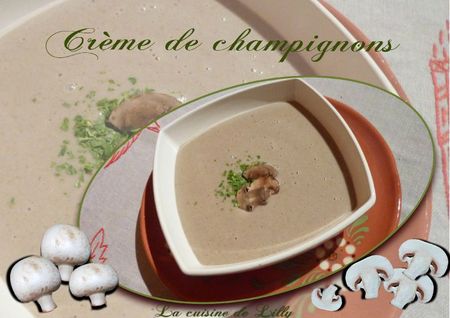 crème de champignons