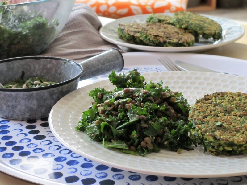 salade de lentilles et chou kale kmillesaveurs