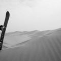 Sandboard dans les dunes