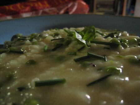 The green risotto The green risotto