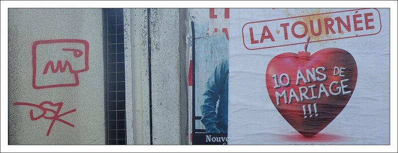 Graffi affiche 10 ans mariage LR 022014