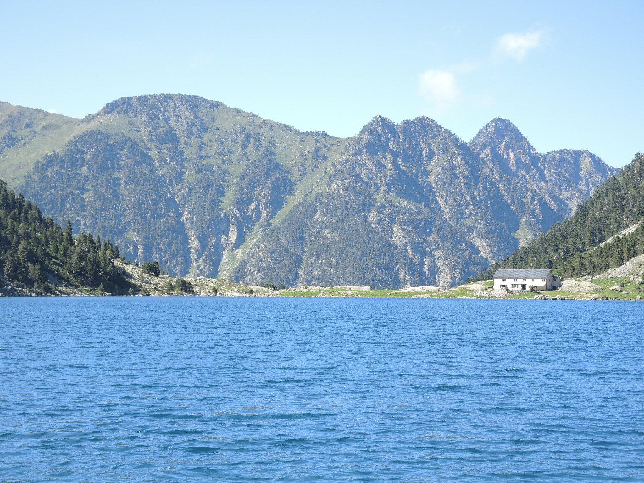 Lac de Gaube, rive sud