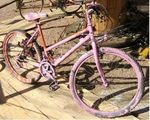 Vélo rose