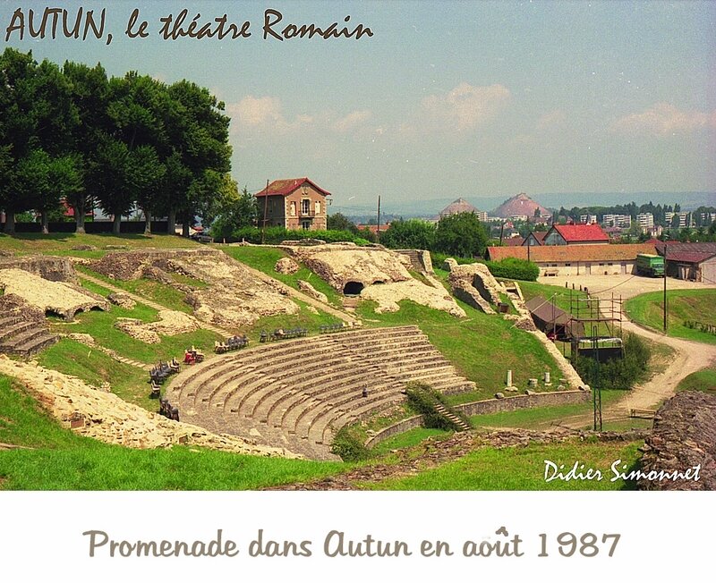 Morvan 1980 - Autun, le théatre romain