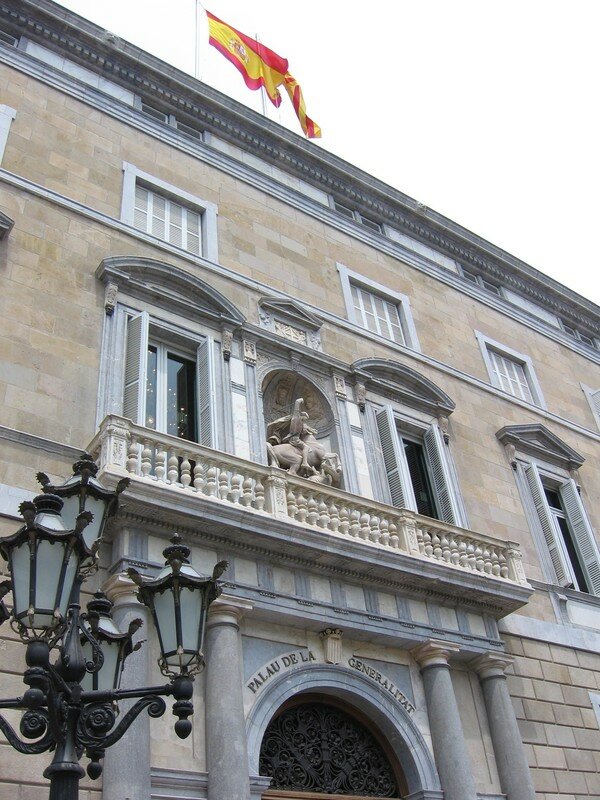 Façade du Palau de la Generalitat