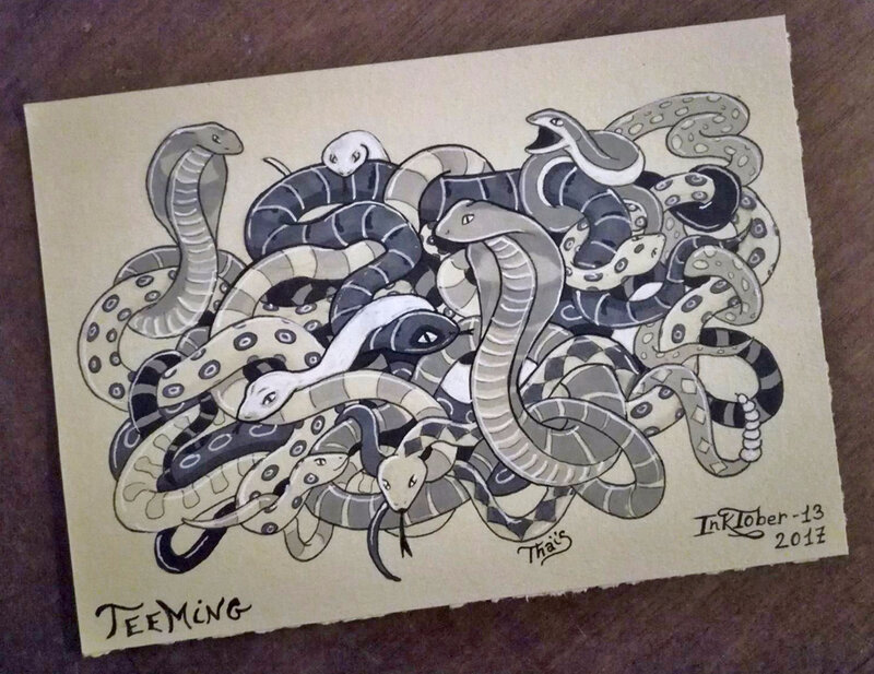 Inktober13-teeming-net