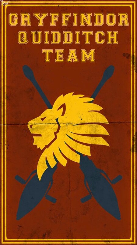 Affiche Quidditch Gryffondor