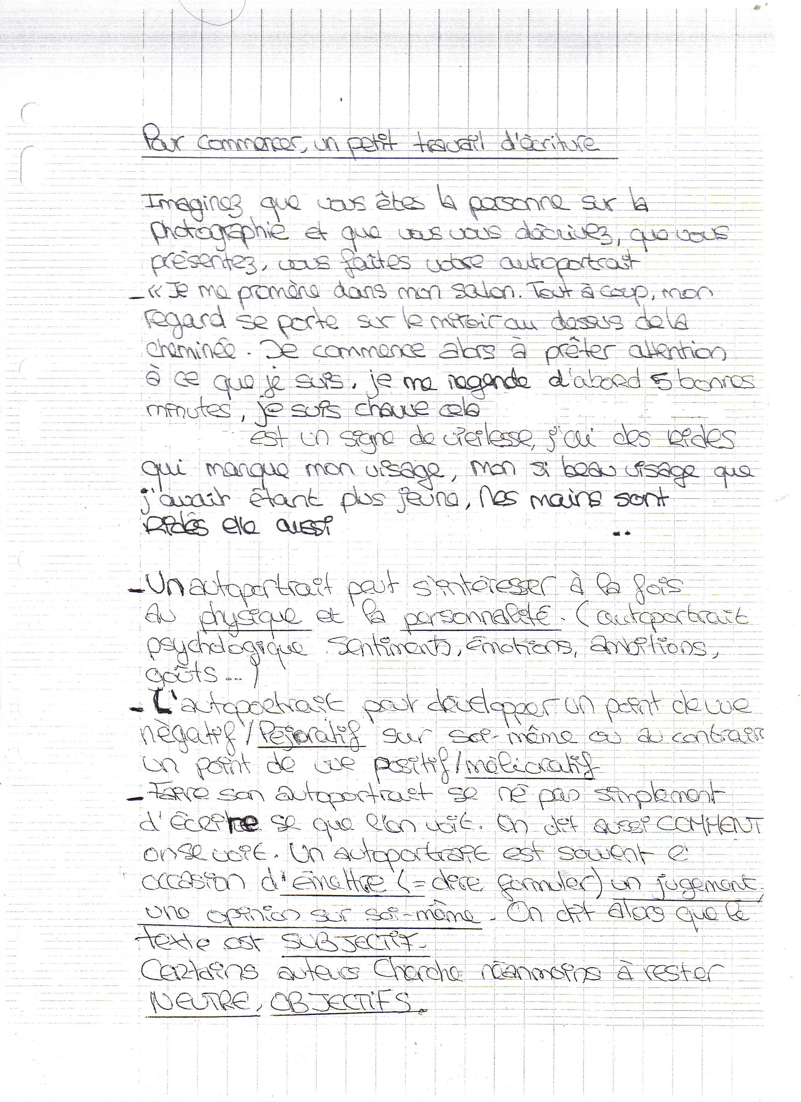 Brevet Français Autobiographie + Corrigé Michel Leiris Leiris (pièces jointes) - GRF : Elèves acteurs de la lecture analytique