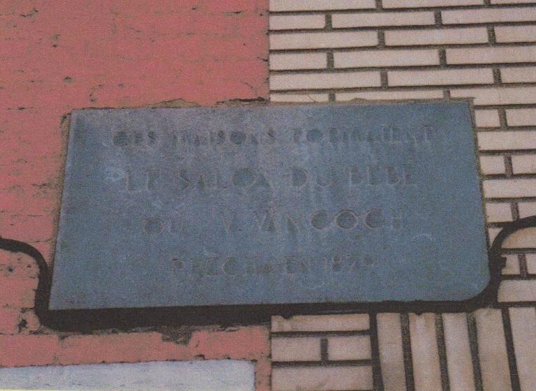 Salon du Bébé - plaque détail