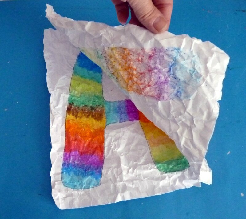 Lettres façon BATIK (40)