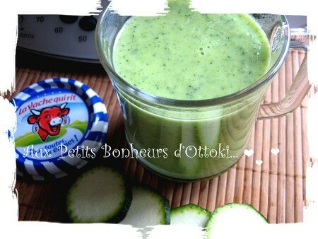 Crème de courgettes à la vache qui rit recettes entrees Gratin de courgettes à la vache qui rit