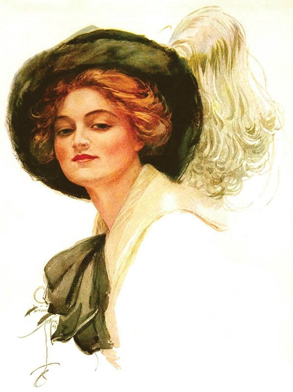 Harrison Fisher Dorothy Gibson 1911