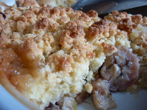 Crumble banane/coco recettes dessert Cake aux bananes séchées et à la noix de coco