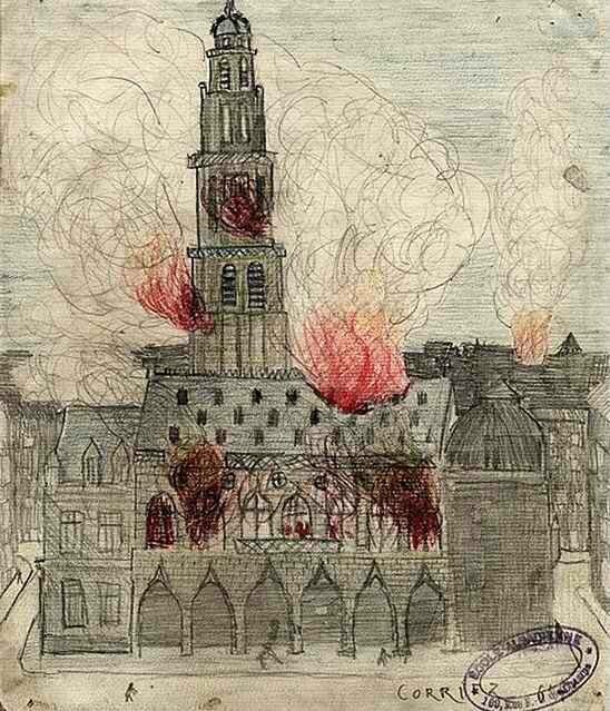 Incendie eglise Arras