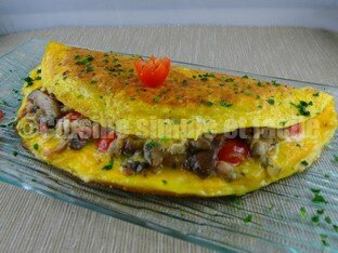 omelette champignons 06