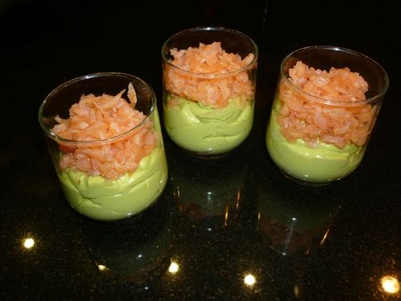 Verrine avocat saumon 20