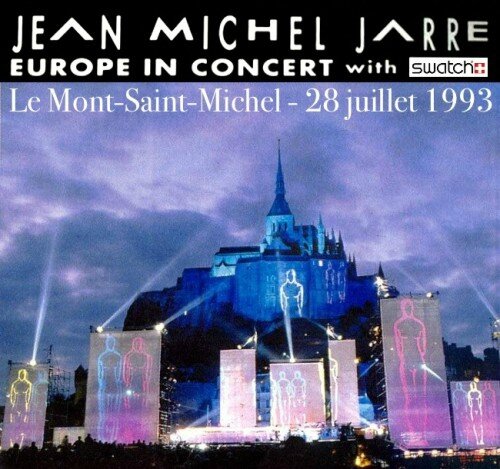 Jean-Michel Jarre concert le Mont-Saint-Michel 28 juillet 1993 Chronologie affiche visuel
