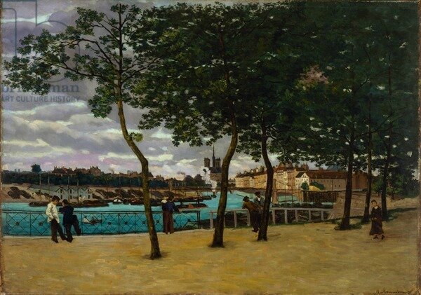 Guillaumin, La seine à Paris 1871