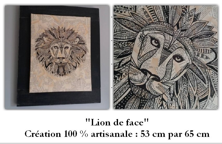 lion face