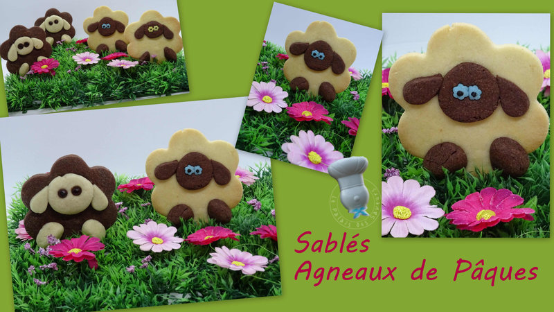 Sablés agneaux de Pâques