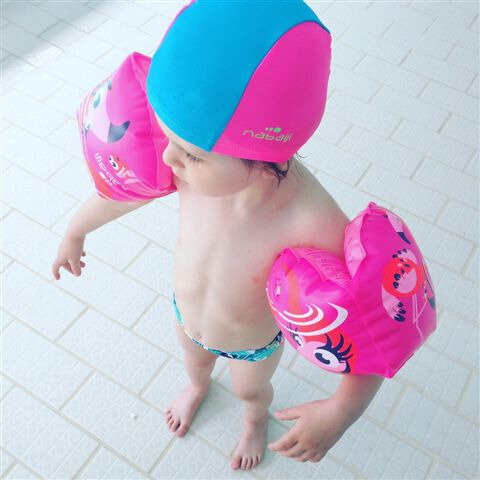 Parée pour la piscine ! ©Kid Friendly