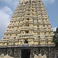 Inde du Sud (4/31). Le temple d'Ekambareshwara de Kanchipuram.
