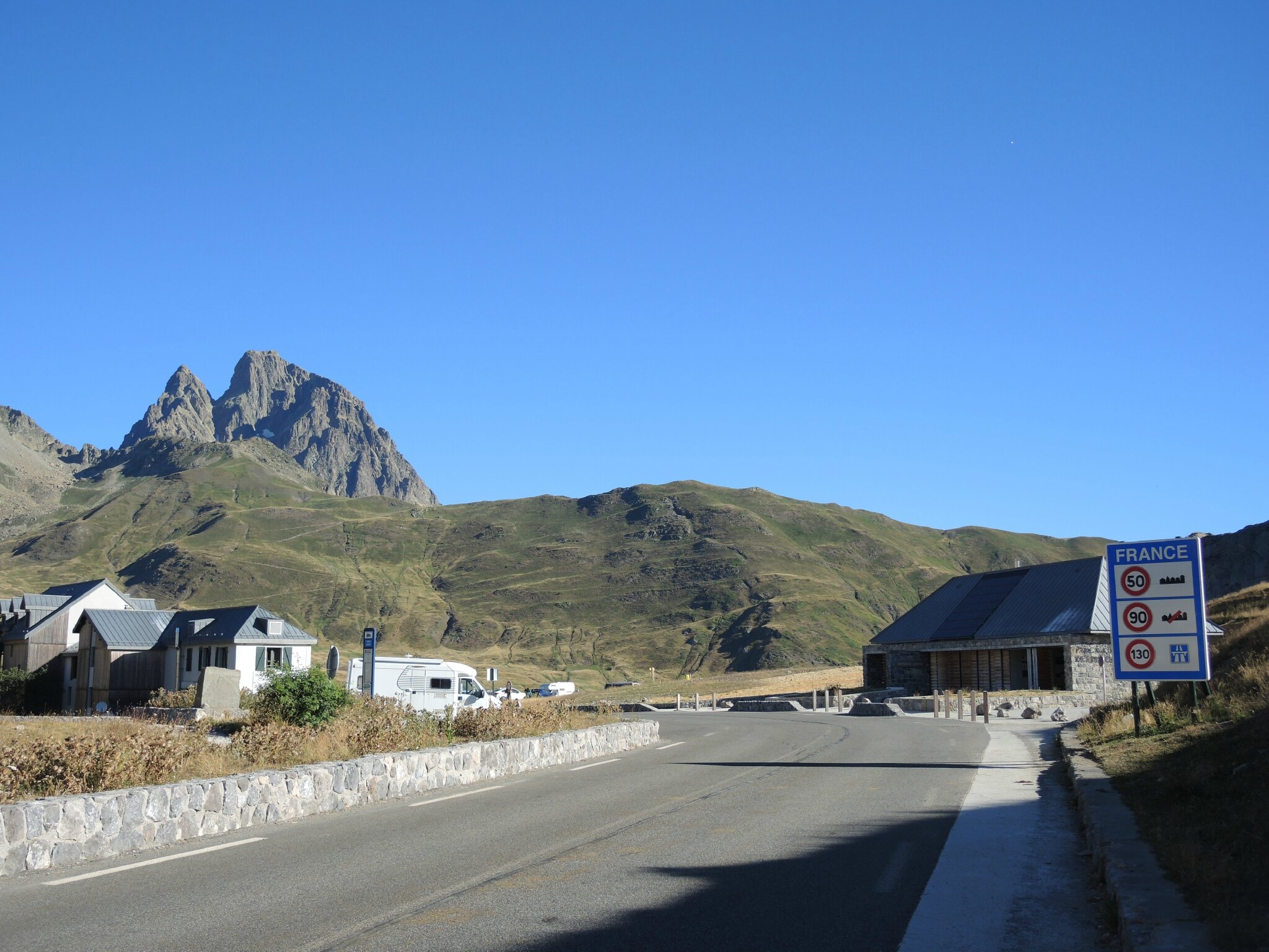 Col du Pourtalet, frontière (64)