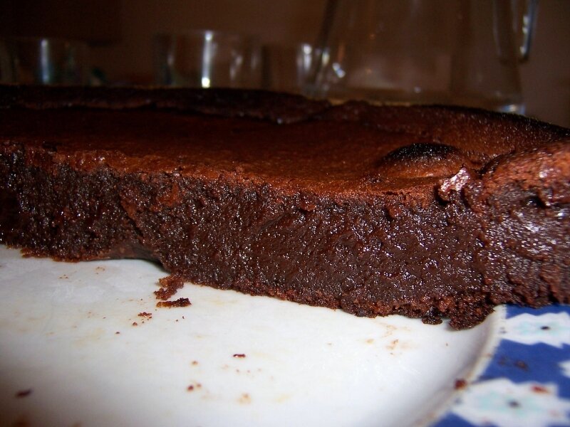 Gâteau au chocolat ... fondant !