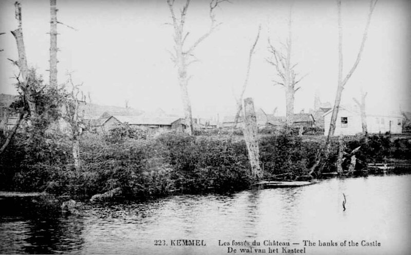 Kemmel fossés du chateau