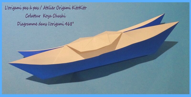 Atelier Origami KitoKito Pirogue double